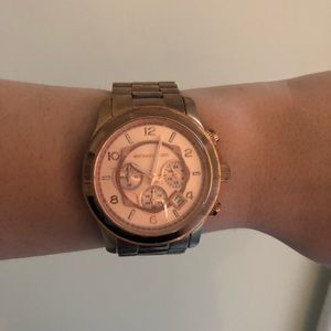 Michael Kors Rose Gold Watch